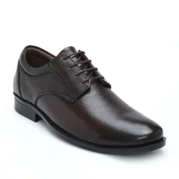 Zoom Shoes Men's Brown Derby Shoes image 3