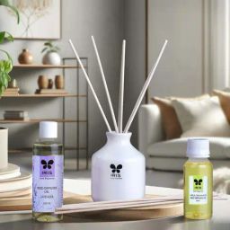 IRIS Ceramic Home Fragrances Apple Cinnamon Reed Diffuser Set-picture-10