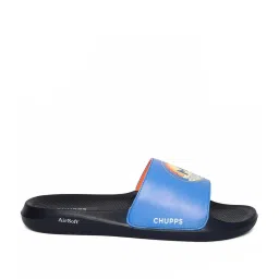 Chupps Men's Mumbai Indians Blue Slides image 3