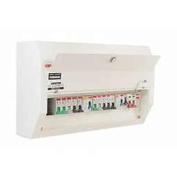 Contactum 12 Way Steel Consumer Unit 100A Defender, DDS12188SPMS-P01-picture-26