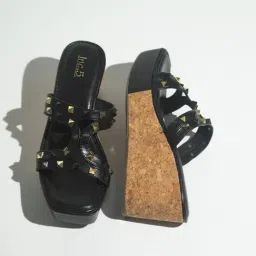 Inc.5 Women's Black Casual Wedges-picture-29