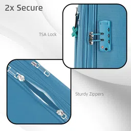 Safari Vantage Soft-Sided Large Trolley Bag image 5