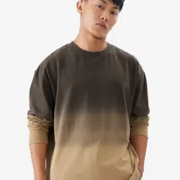 The Souled Store Multicolored Loose Fit Colour Block T-Shirt-picture-16