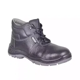 Coffer Safety Steel Toe Safety Shoes PVC Sole High Ankle Black Leather Size UK 12, 1130-picture-27