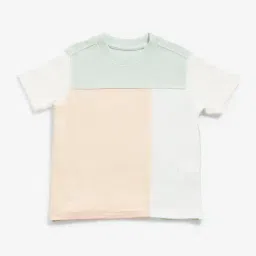HOP Kids by Westside Multicolor Colourblocked T-Shirt-image-7