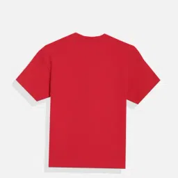 Allen Solly Boys Red Solid T-Shirt image 2