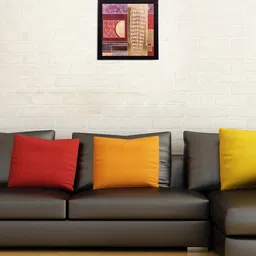 eCraftIndia Multicoloured Abstract UV Wall Art-image-34