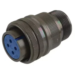 AMPHENOL INDUSTRIAL CIRCULAR CONNECTOR PLUG, SIZE 18, 4 POSITION, CABLE, 97-3106A-18-10S.-picture-16