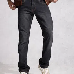 WROGN Men Straight Fit Stretchable Jeans-picture-28