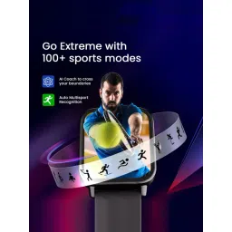 Fastrack 38100PP09K Glide X Unisex Smart watch image 5