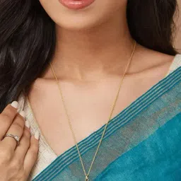 Fabindia Women Silver Long Necklace-image-42