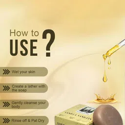 BHOOMI HERBAL INDIA Set Of 6 Vanilla Vanillin Soap - 90 g Each image 2