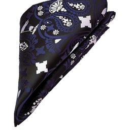 VOICI Paisley Printed Pocket Square-picture-28