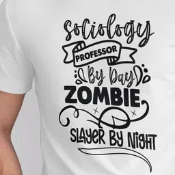 Seekbuylove Men Typography Printed Bio Finish T-shirt image 5