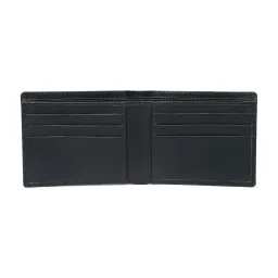 Teakwood Leathers Navy Blue Leather Bi-Fold Wallet image 3