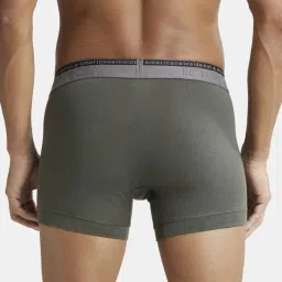 Jockey US60 Men's Super Combed Cotton Solid Trunk with Ultrasoft Waistband (Pack of 2) image 3
