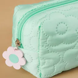 Fame Forever by Lifestyle Green Quilted Pouch image 3