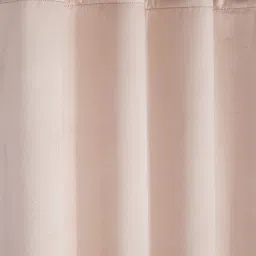 Rosara Home Polyester Peach Solid Blackout 5 ft Window Curtains - Pack of 2 image 3