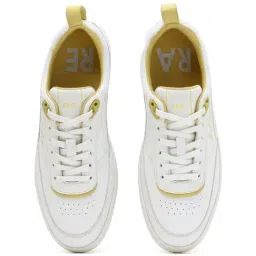 Rare Rabbit Men's GAREN Yellow Sneakers image 2