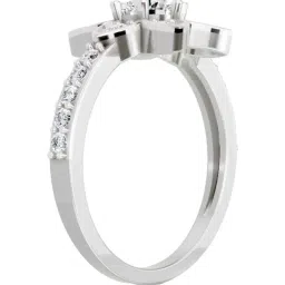 Sparkles 14k (585) White Gold Lab Grown Diamond Rings image 3