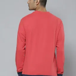 ALCIS Red Regular Fit Round Neck Sweatshirt image 2