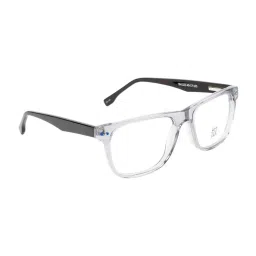 SeeSaw Grey Crystal Square Eye Framesfor Kids image 3