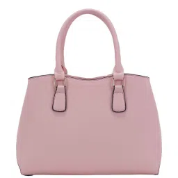 Giordano Pink Color Block Medium Handbag image 3