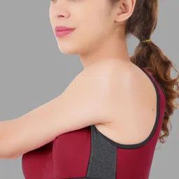 BRIDA LADIES INNERWEAR Full Coverage Breathable Sports Bra image 2