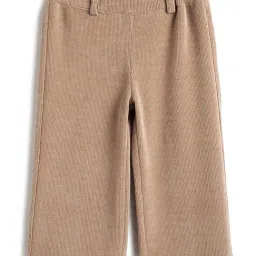 Chicco Girls Beige Regular Fit Trousers-image-63