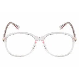 Ted Smith Pink Square Unisex Eye Frames image 3