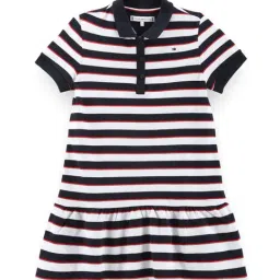 Tommy Hilfiger Blue & White Regular Fit Dress-picture-21