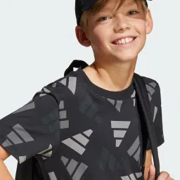 adidas Black Striped Baseball Cap - Medium image 3