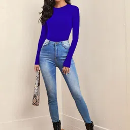 Dream Beauty Fashion Round Neck Long Sleeves Top image 2