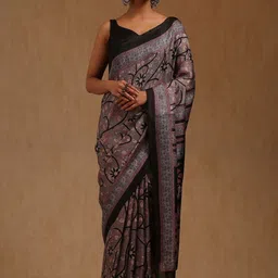 Soch Floral Art Silk Handloom Saree-picture-13