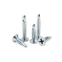 Rpi Shop 8 x 38 (D 4.2mm) Nickel Plated Self Drilling Screw CSK Phillips Bugle Head Pack of 900 Pcs-image-13