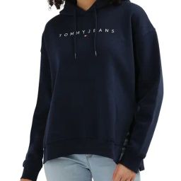 Tommy Hilfiger Blue Logo Regular Fit Hoodie-picture-38