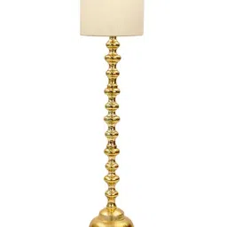 Home4U Spool Gold Aluminium Floor Lamp Gold image 2