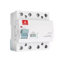 Havells 63 A Residual Current Circuit Breakers Four Pole AC Voltage and 100 mA Residual Current, DHRACMFF100063-image-80