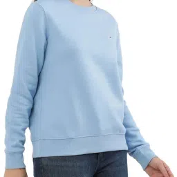 Tommy Hilfiger Blue Regular Fit Sweatshirt image 3