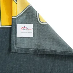 HOSTA HOMES Printed Multicolor 220 TC Glace Cotton Queen Kids Bed Sheet with 2 Pillow Covers image 5