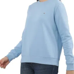 Tommy Hilfiger Blue Regular Fit Sweatshirt image 4