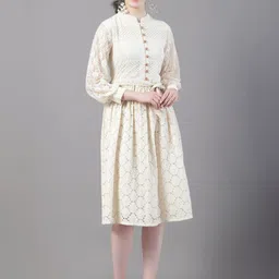 all about you Lace Fit & Flare Dress-picture-22