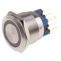 RS PRO Push Button Switch Momentary Panel Mount 22 mm Cutout, 8118544-picture-26