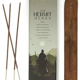 Arghaan Brown Wooden Incense Stick With Holder-picture-33