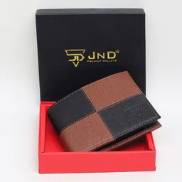 JND Men Colourblocked Two Fold Wallet image 3