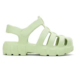 HOPPA SWEDEN Solid Gladiator Style Clogs - Mint image 5