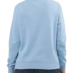 Tommy Hilfiger Blue Regular Fit Sweatshirt image 2