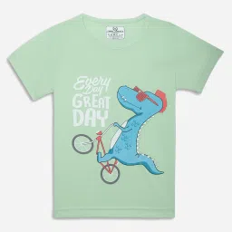 Vimal Jonney Girls Multicolor Printed T-Shirt (Pack Of 3) image 3