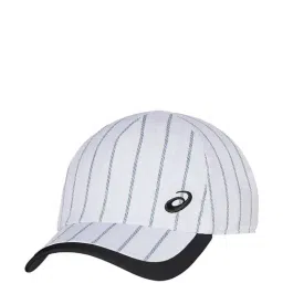 Asics White Striped Baseball Cap-image-0