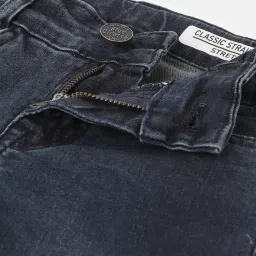 Blue Giraffe Boys Blue Jeans image 3